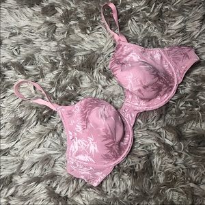 Angelie Pink Floral Bra size 38C